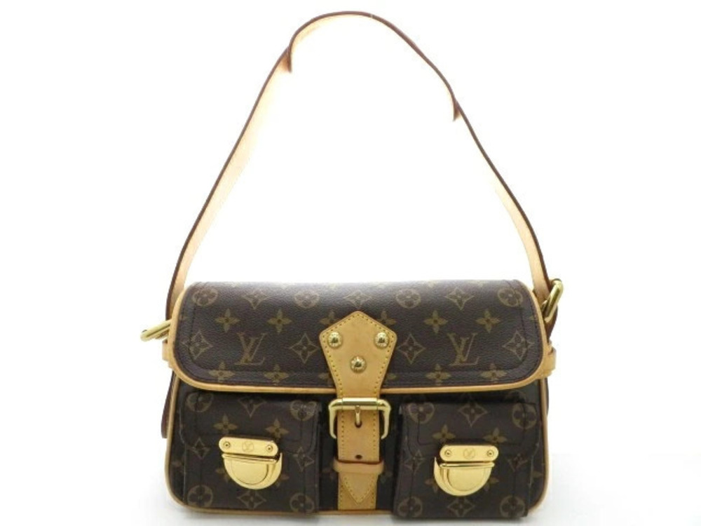 LOUIS VUITTON Hudson Shoulder Bag Monogram